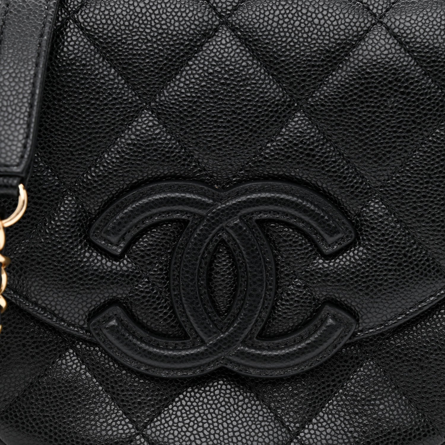Chanel Caviar Quilted Small Messenger Flap Black 8 of 11