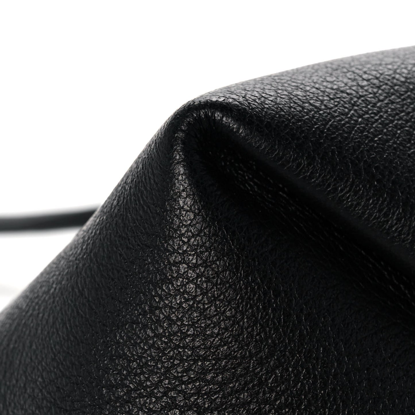 Lambskin Mini Bloom Shoulder Bag Black