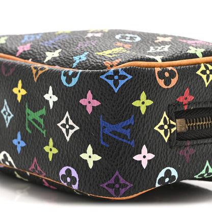 Louis Vuitton Monogram Multicolor Trousse Wapity Black 10 of 10