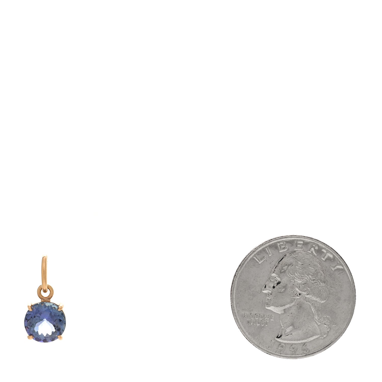 Irene Neuwirth 18K Rose Gold Tanzanite Pendant 2 of 3