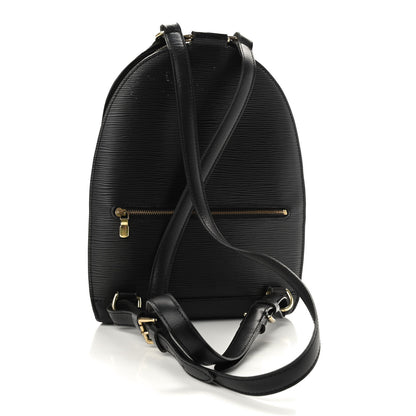 Louis Vuitton Epi Mabillon Backpack Black 3 of 13