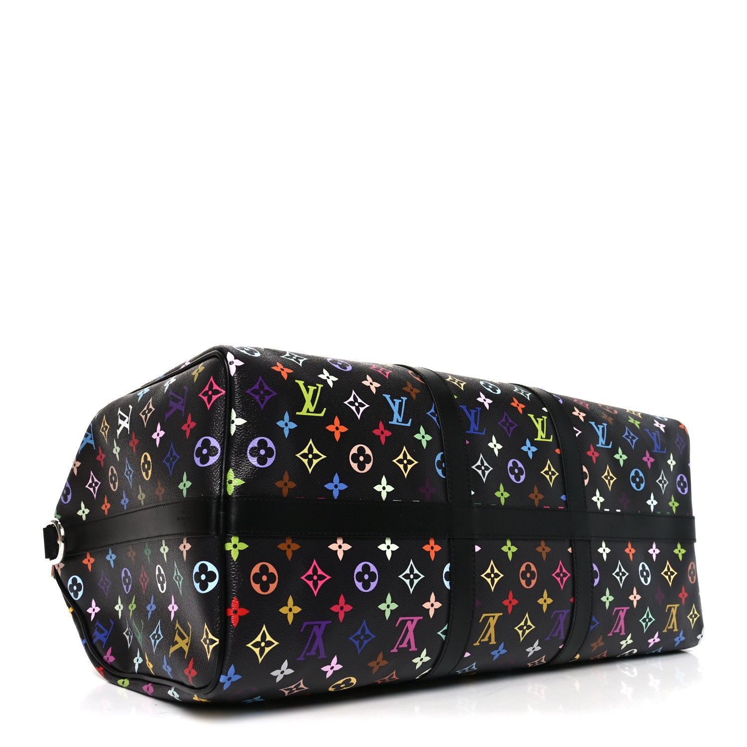 Louis Vuitton LV X TM Monogram Multicolor Keepall Bandouliere 50 Black 3 of 8