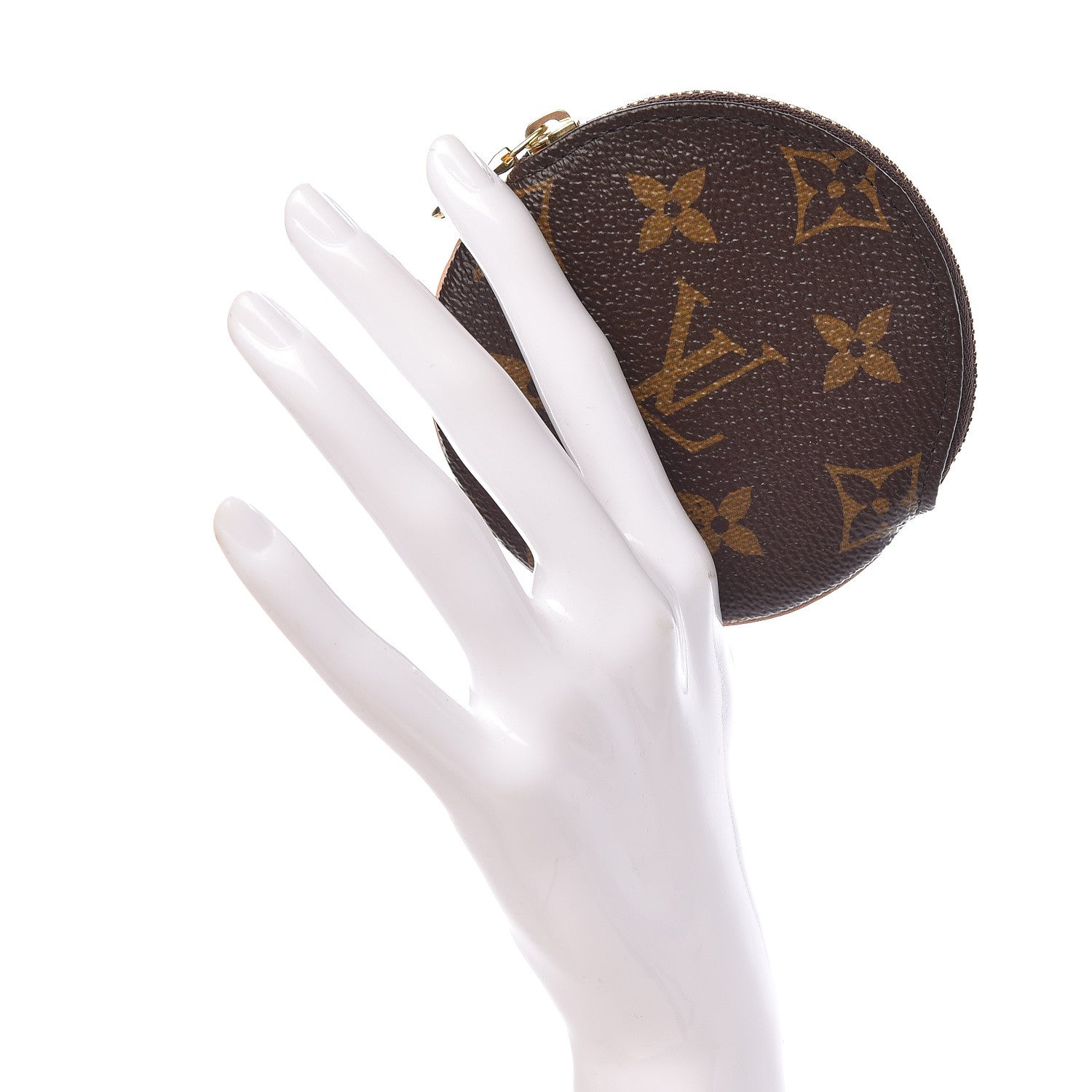 Louis Vuitton Monogram Round Coin Purse 2 of 7