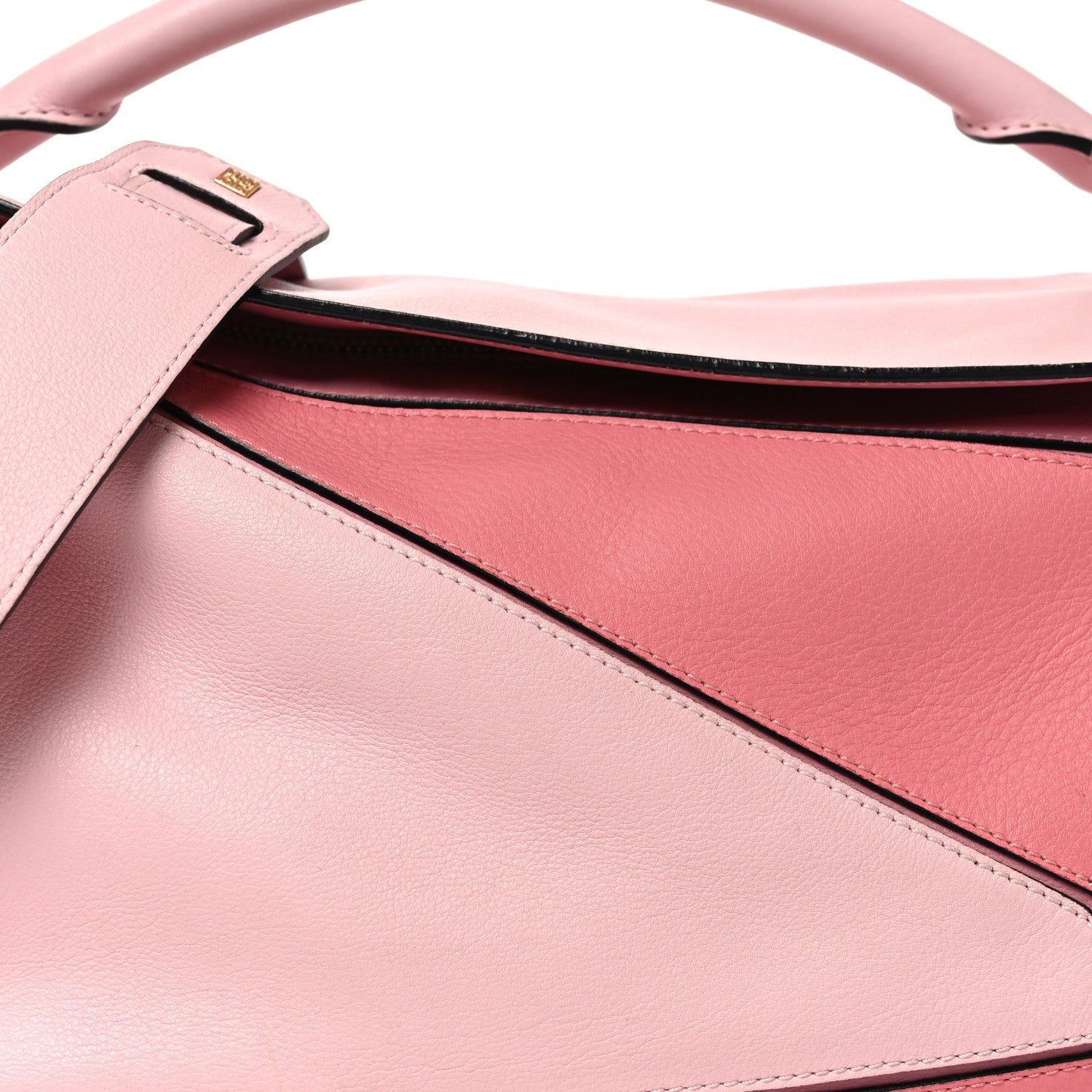 Loewe Calfskin Large Puzzle Bag Soft Pink 8 of 10