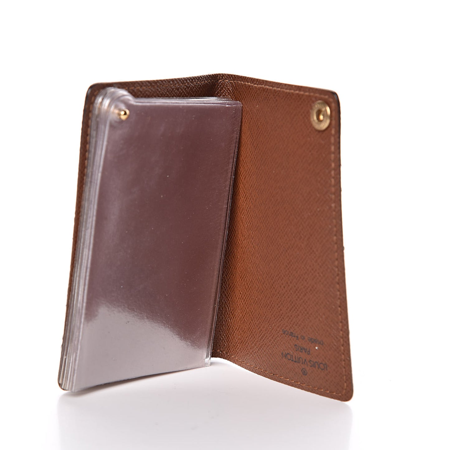 Monogram Credit Card Photo Holder