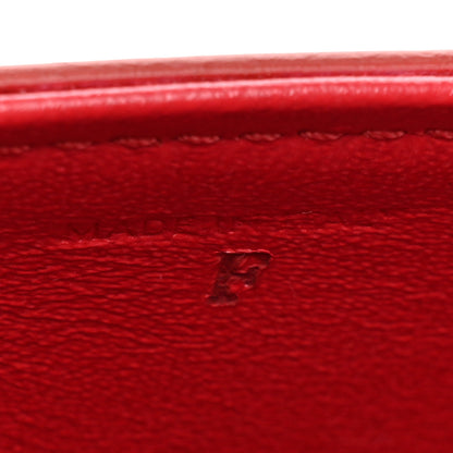 Celine Smooth Calfskin Tassel Belt Bag Red 7 of 9