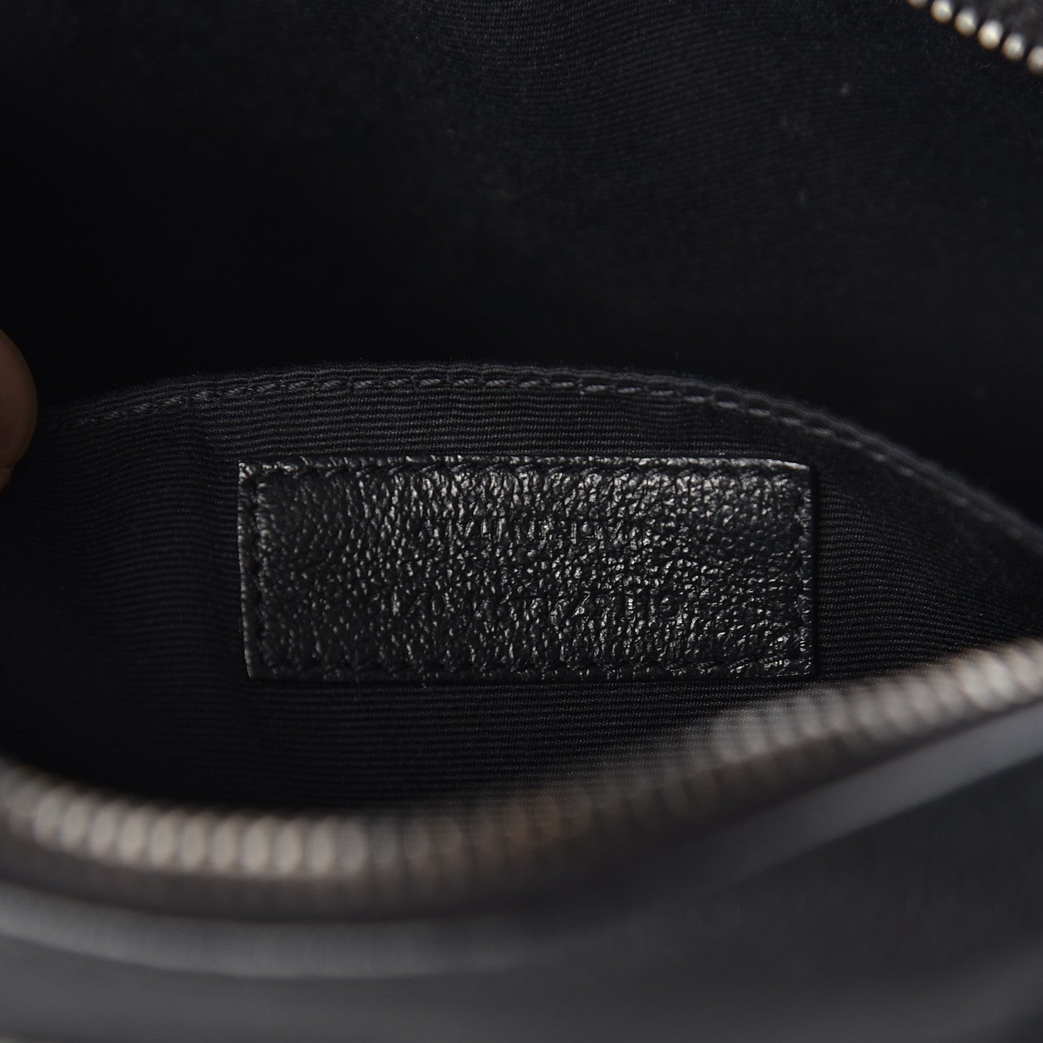 Saint Laurent Smooth Calfskin Monogram Lou Camera Bag Black 9 of 12