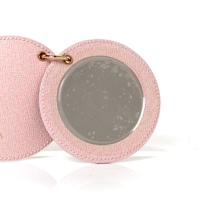 Louis Vuitton Monogram LV Mirror Bag Charm Key Holder Rose Ballerine 6 of 6
