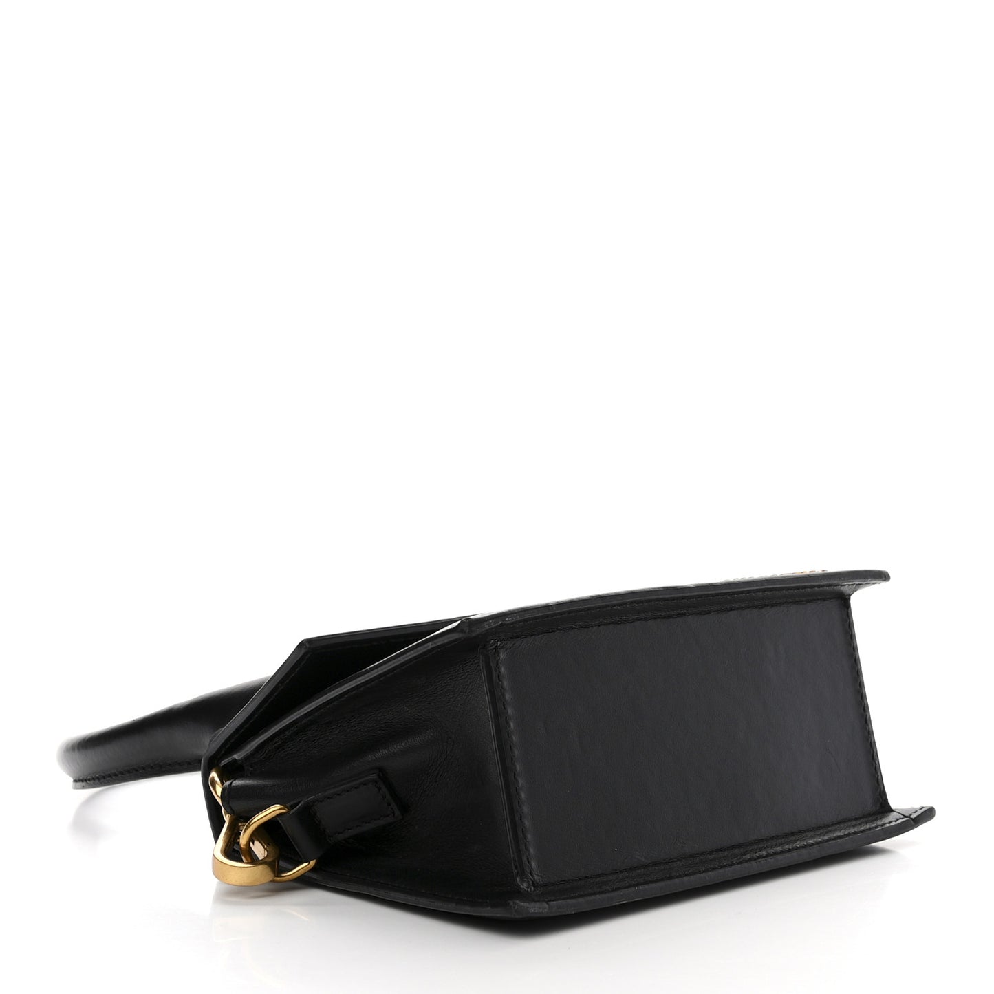 Smooth Calfskin Le Chiquito Moyen Black