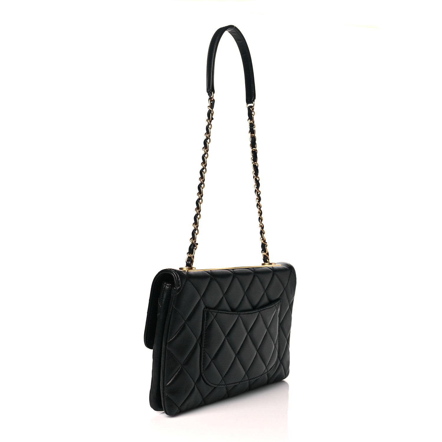 Chanel Lambskin Quilted Medium Trendy CC Flap Black 3 of 11