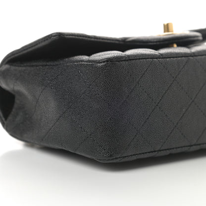 Chanel Caviar Quilted Mini Top Handle Rectangular Flap Black 9 of 11