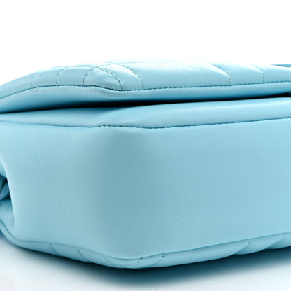 Burberry Lambskin Quilted Small Lola Bag Cool Sky Blue 9 of 12