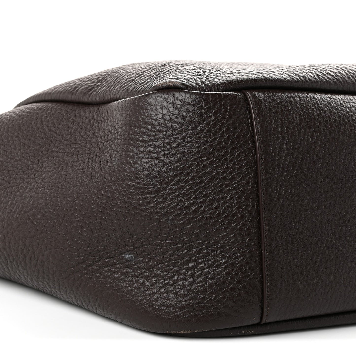 Grained Deerskin Bea Tote Sweet Chocolate