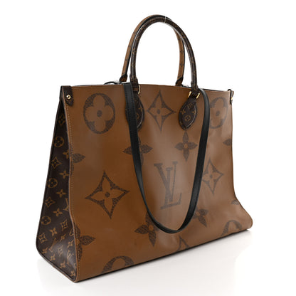 Louis Vuitton Reverse Monogram Giant Onthego GM 3 of 10