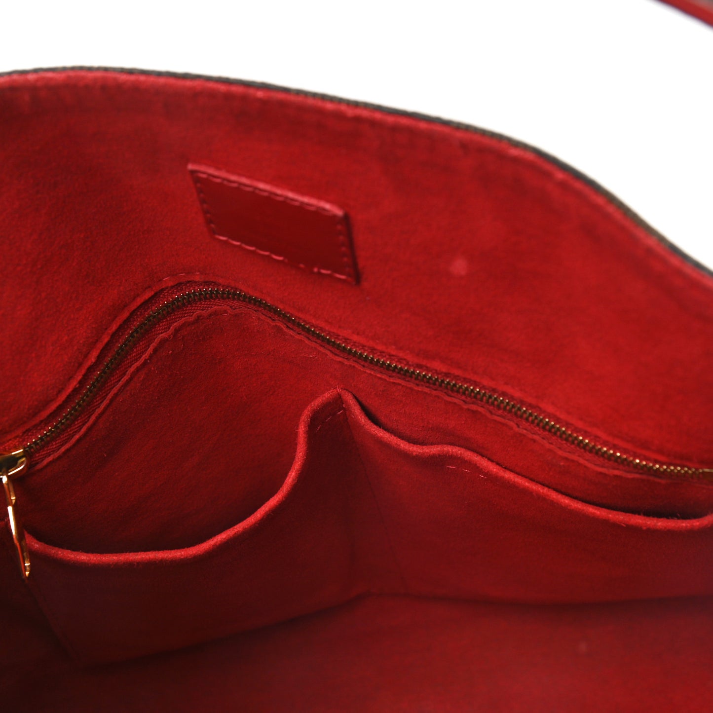Damier Ebene Caissa Hobo Cherry