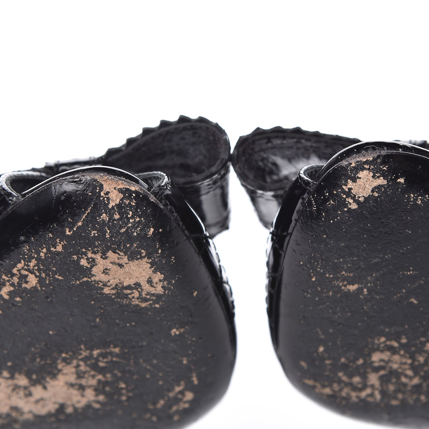 Christian Dior Patent Cannage Bow2 Peep Toe Pumps 39 Black 11 of 18