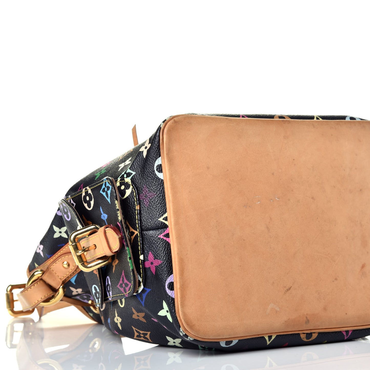 Monogram Multicolor Petit Noe Black