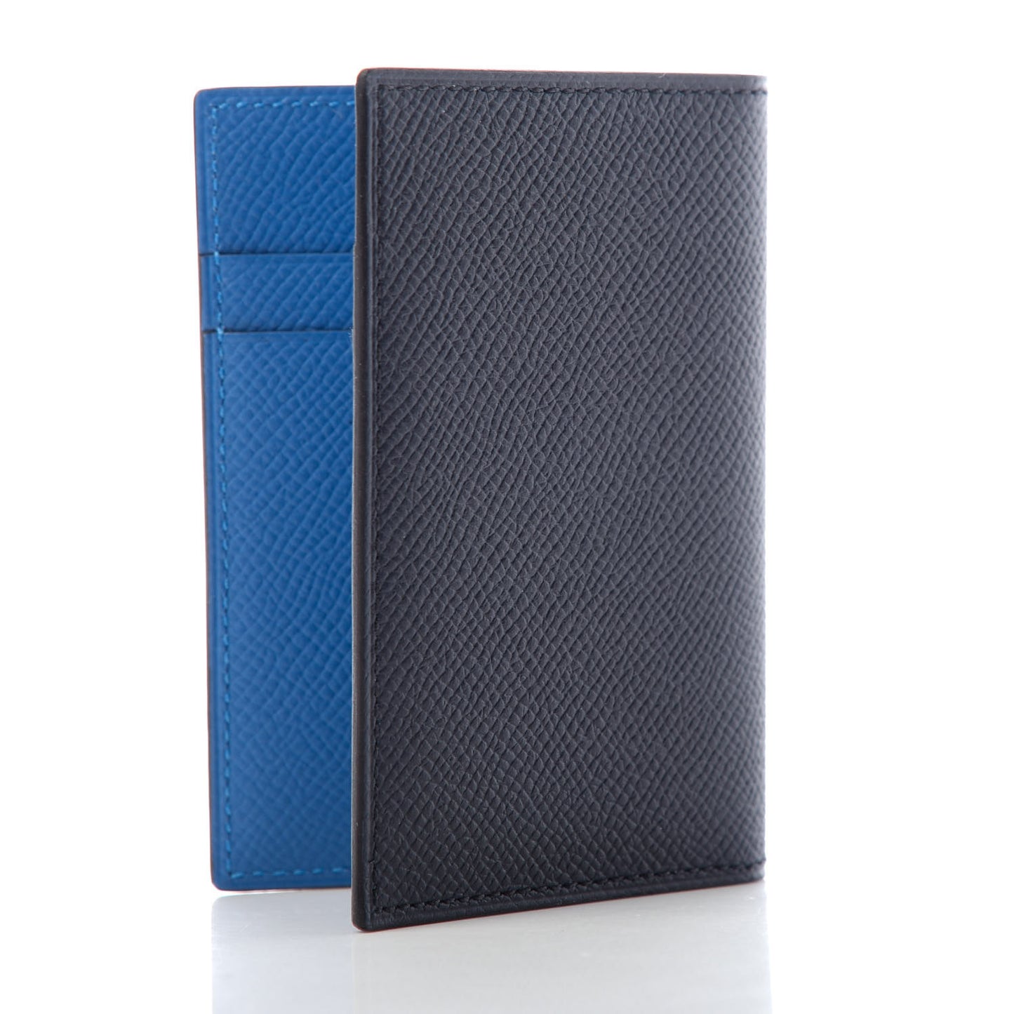 Epsom MC2 Euclide Card Holder Case Bleu Indigo Bleu Paradis