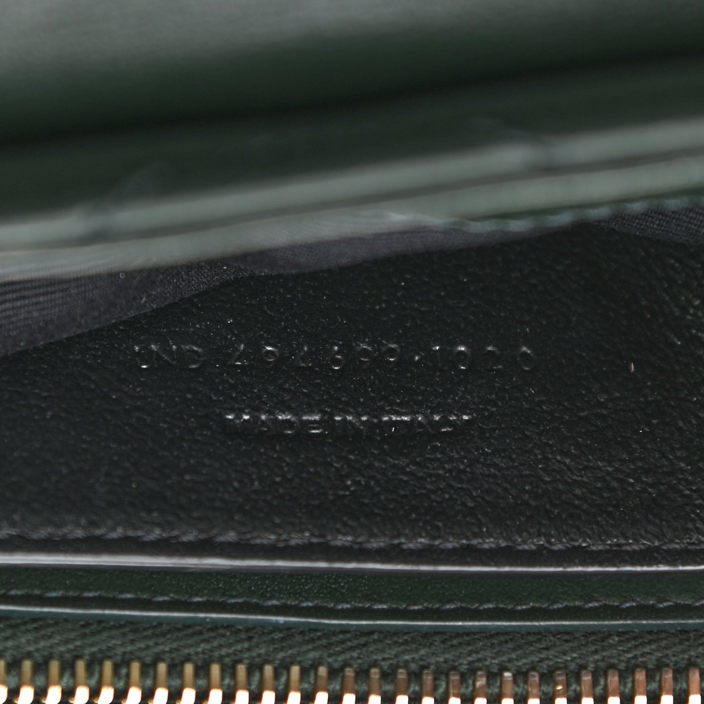 Calfskin Y Quilted Monogram Small Loulou Chain Satchel Olive