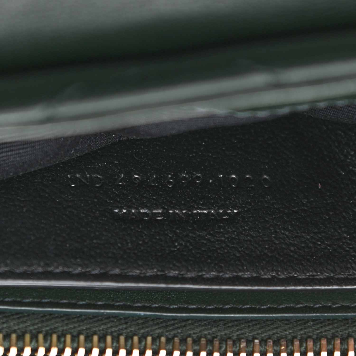 Saint Laurent Calfskin Y Quilted Monogram Small Loulou Chain Satchel Olive 7 of 12