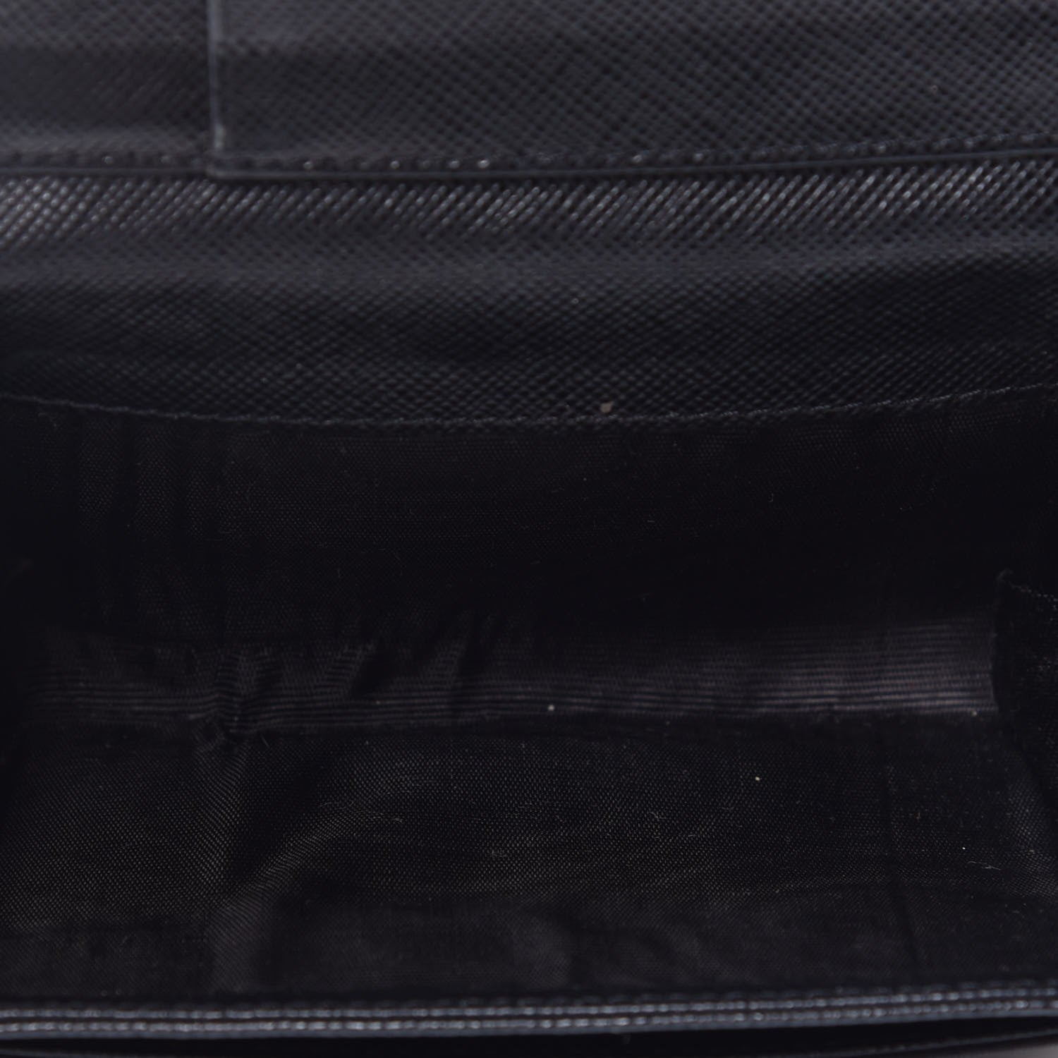 Prada Tessuto Nylon Card Holder Black 5 of 8