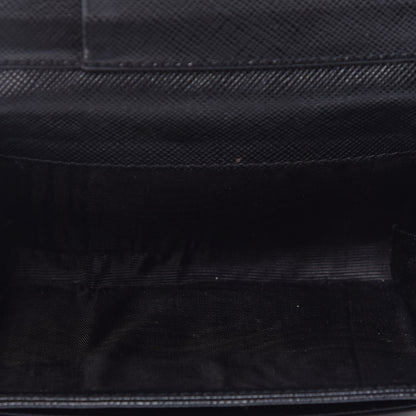 Prada Tessuto Nylon Card Holder Black 5 of 8
