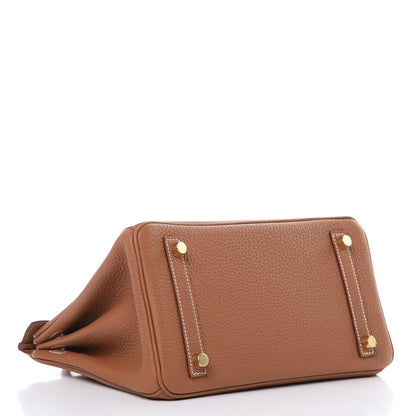 Hermes Togo Birkin 25 Gold 5 of 31