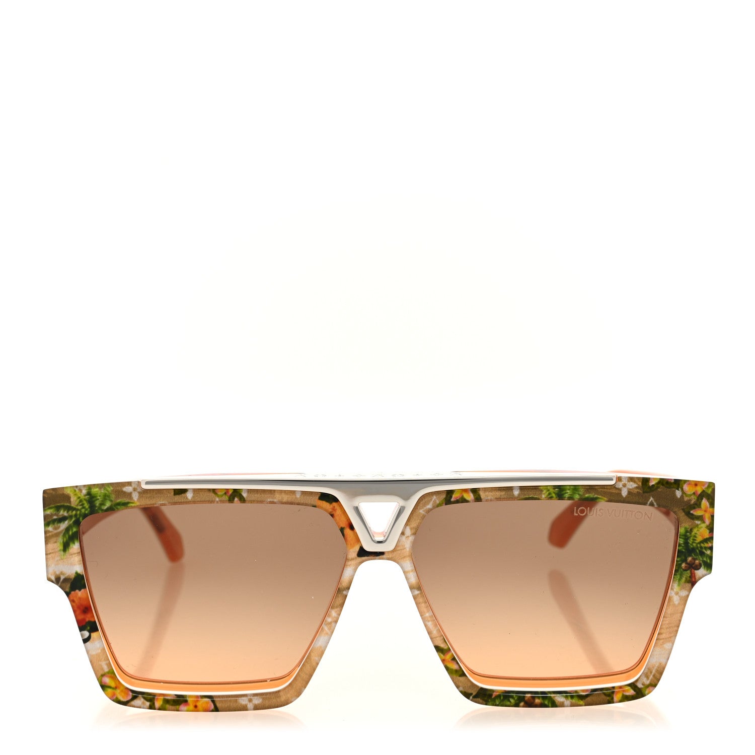 Louis Vuitton Acetate 1.1 Evidence Surfin Monogram Sunglasses Z2200W Sand 2 of 7