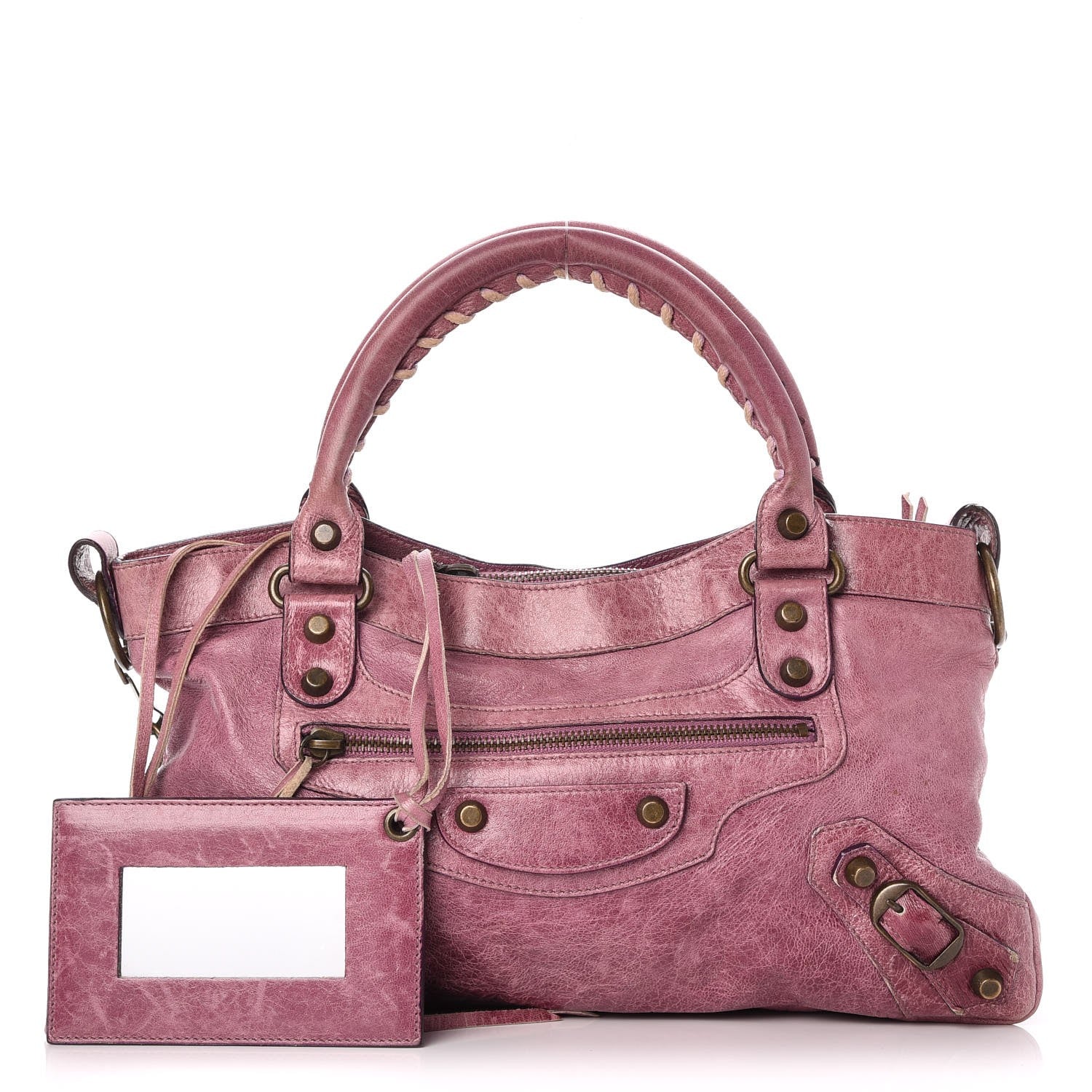 Balenciaga Agneau Classic Hardware First Raisin 1 of 15