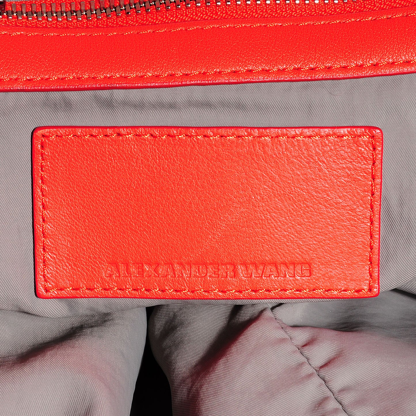Lambskin Marti Convertible Backpack Cola Red with Silver Hardware