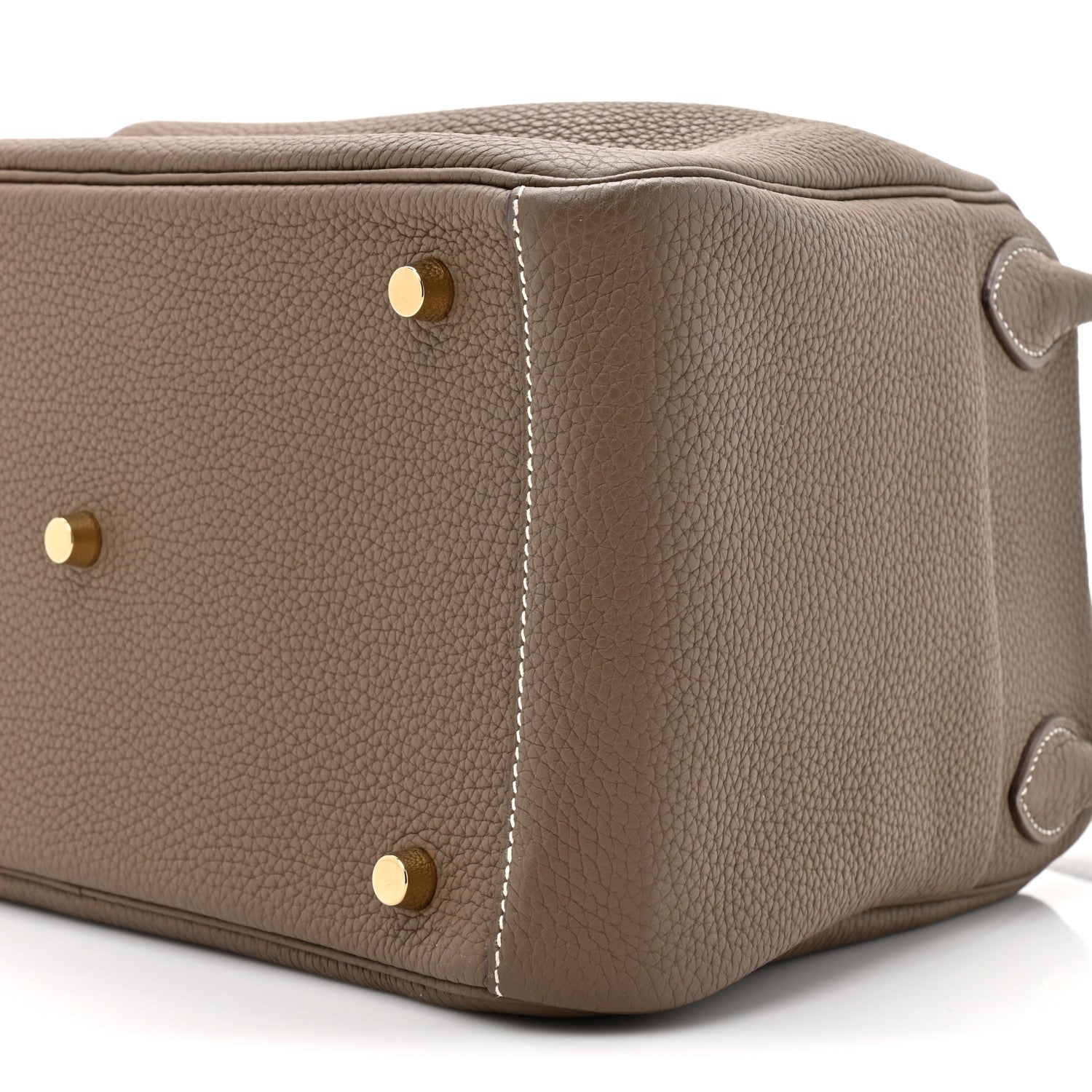 Hermes Taurillon Clemence Lindy 30 Etoupe 9 of 10