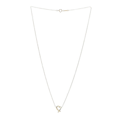 Tiffany 18K Yellow Gold Mini Paloma Picasso Loving Heart Pendant Necklace 3 of 6