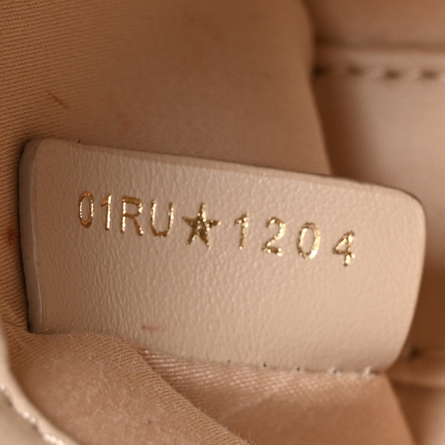 Christian Dior Lambskin Cannage Beaded Embroidered Micro Lady D-Joy Beige 6 of 9