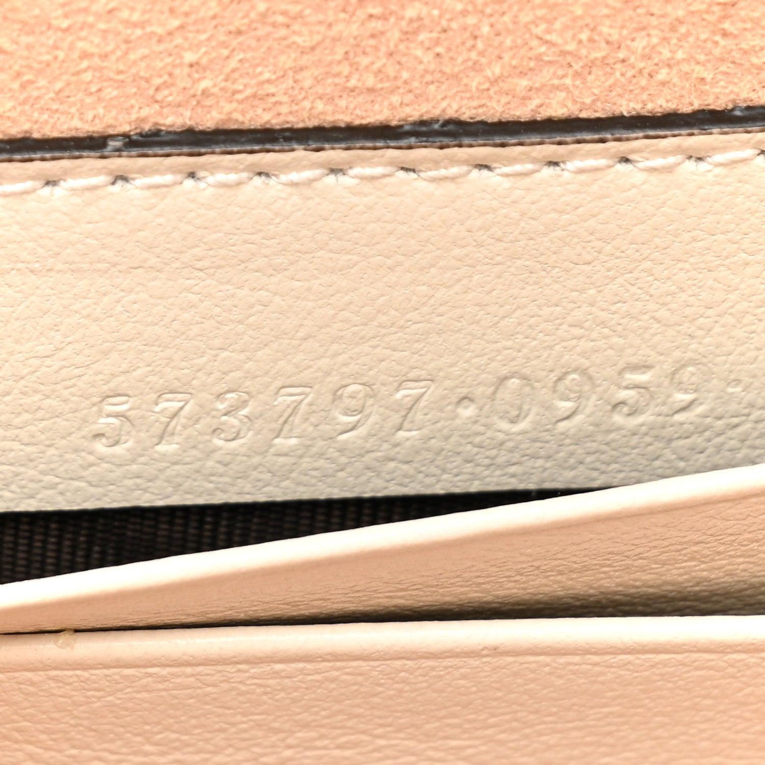 Gucci Textured Calfskin Web Mini Rajah Slim Flap Shoulder Bag Mystic White 7 of 11