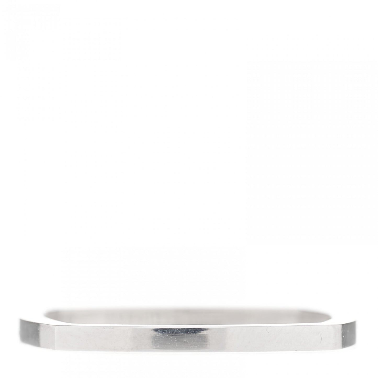 18K White Gold Diamond Frank Gehry Torque Micro Ring 53 6.5