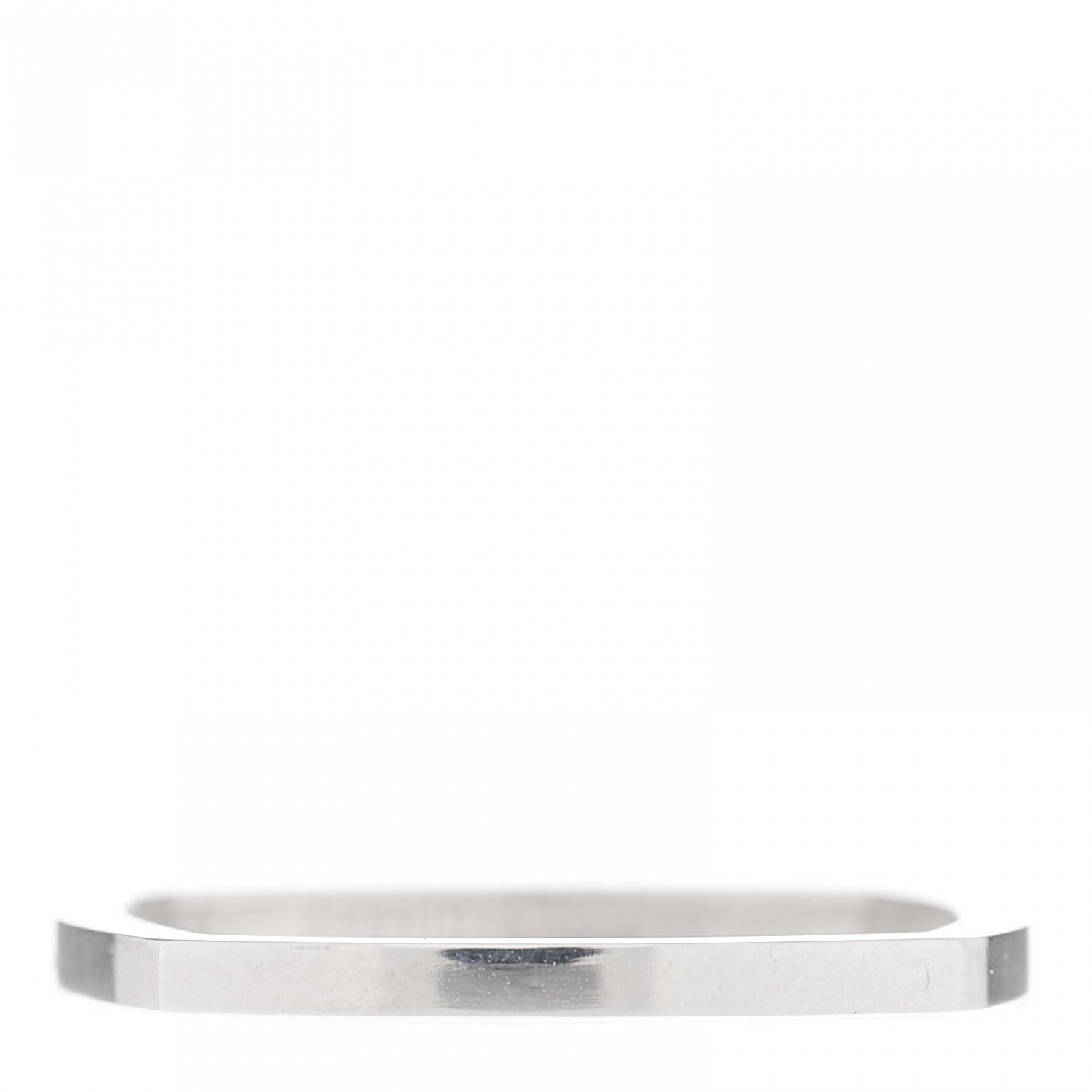 Tiffany 18K White Gold Diamond Frank Gehry Torque Micro Ring 53 6.5 4 of 4