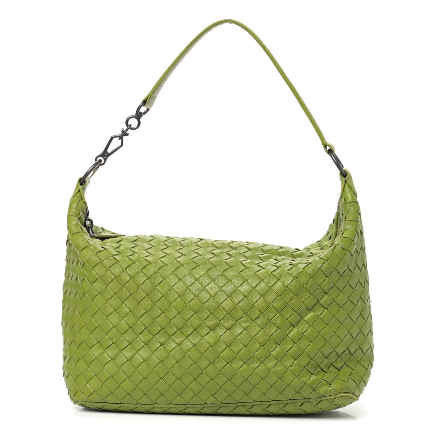 Bottega Veneta Nappa Intrecciato Small Shoulder Bag Assenzio 1 of 14