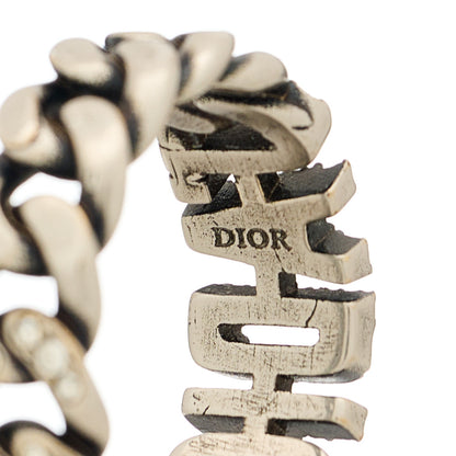 Christian Dior Metal Crystal J'Adior Ring 54 7 Silver 3 of 4
