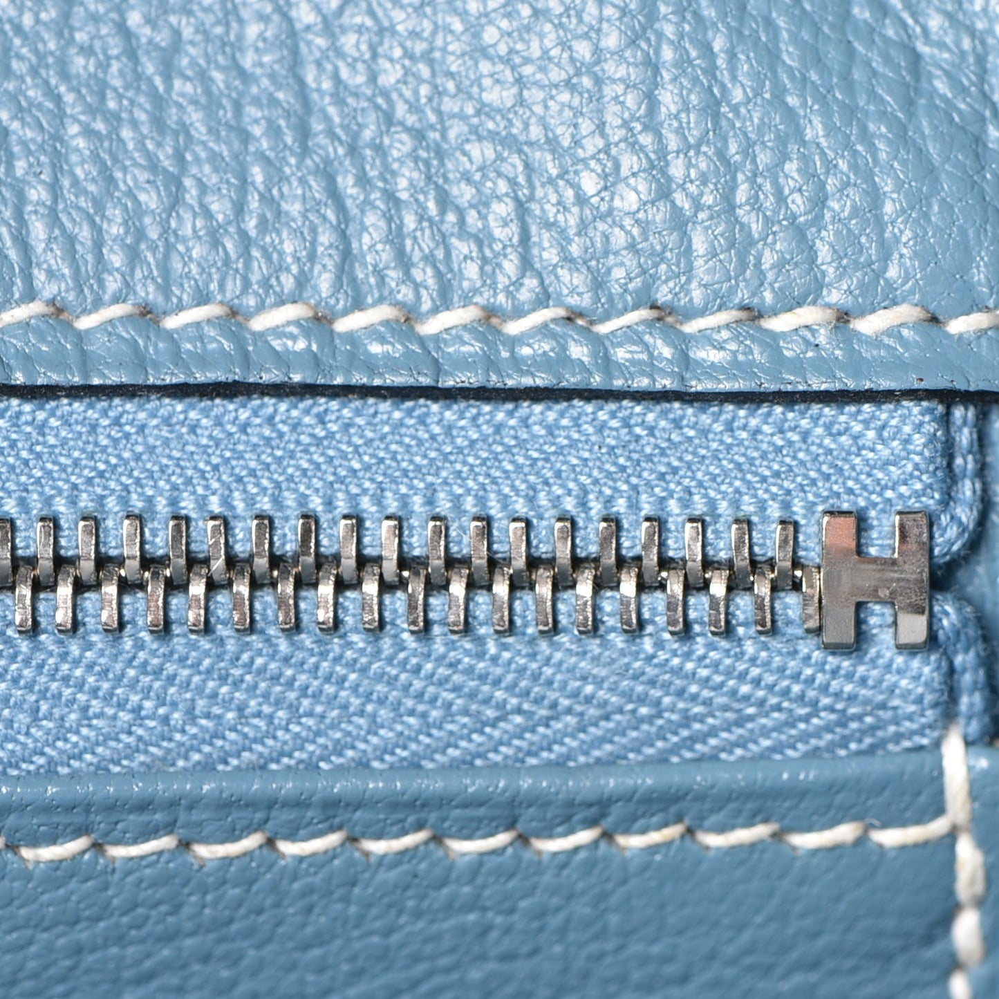 Togo Birkin 35 Blue Jean