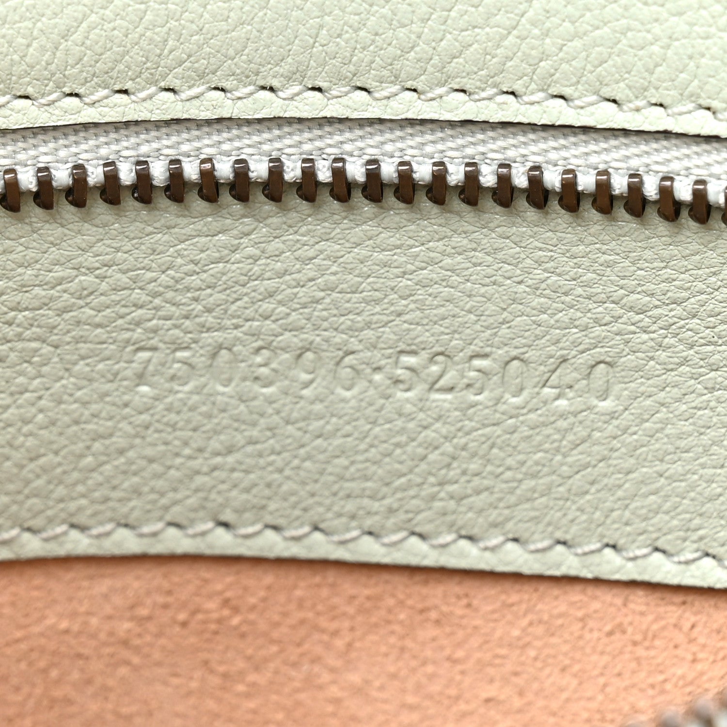 Gucci Softy Wonka Textured Dollar Calfskin Mini Diana Tote Salvy Green 7 of 12