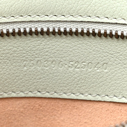 Gucci Softy Wonka Textured Dollar Calfskin Mini Diana Tote Salvy Green 7 of 12