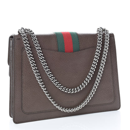 Gucci Textured Calfskin Web Medium Dionysus Shoulder Bag New Acero 3 of 9