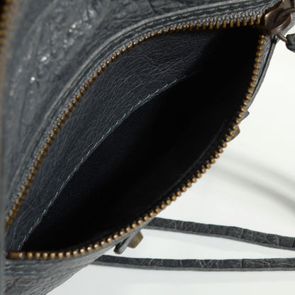 Balenciaga Agneau Classic Hardware Flat Crossbody Gris Tarmac 22 of 26