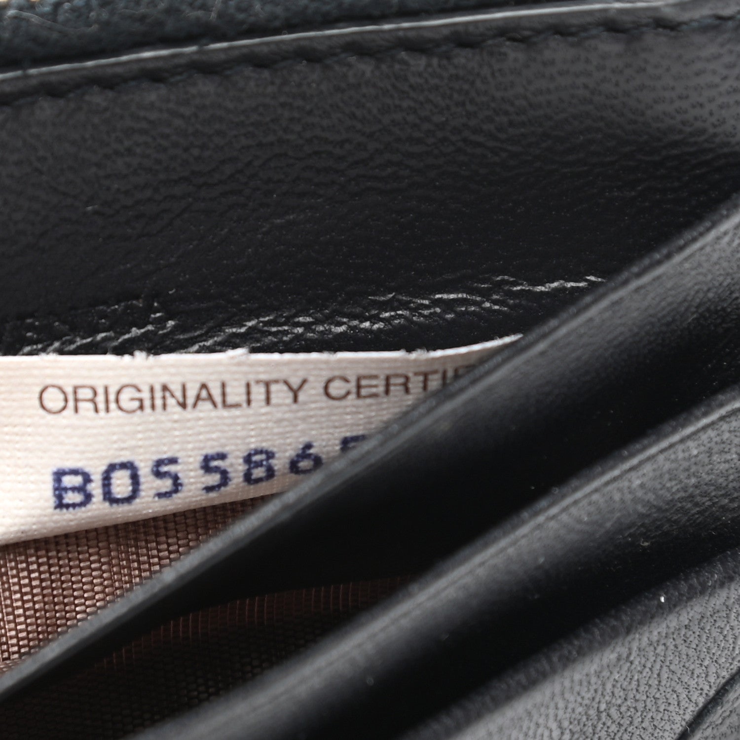 Bottega Veneta Calfskin Intrecciato Zip Card Holder Black 9 of 9