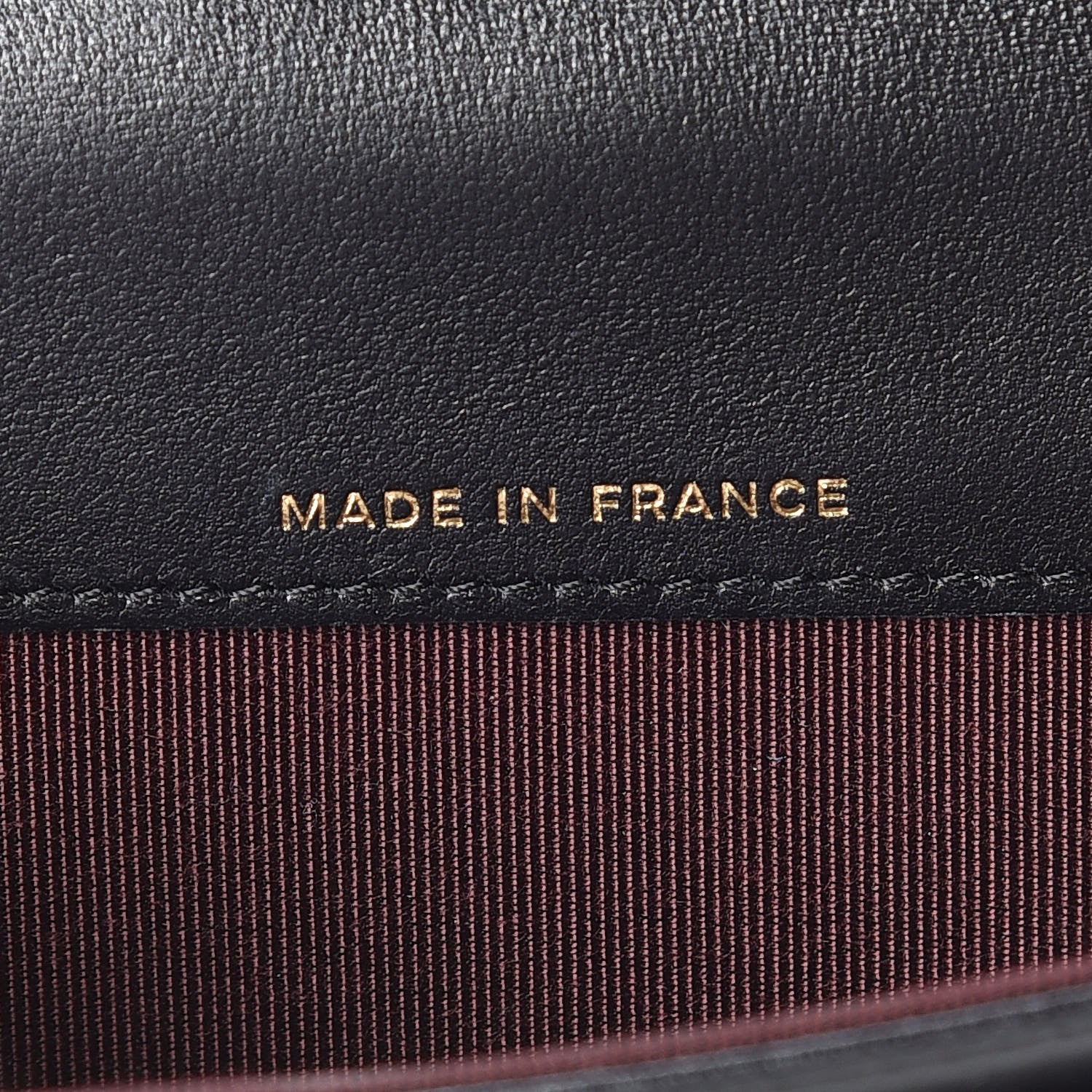 Chanel Lambskin Chevron Quilted Flap Card Holder Black 7 of 12