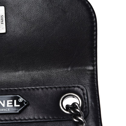 Chanel Calfskin Stitched Small Crossbody Flap Black 7 of 17