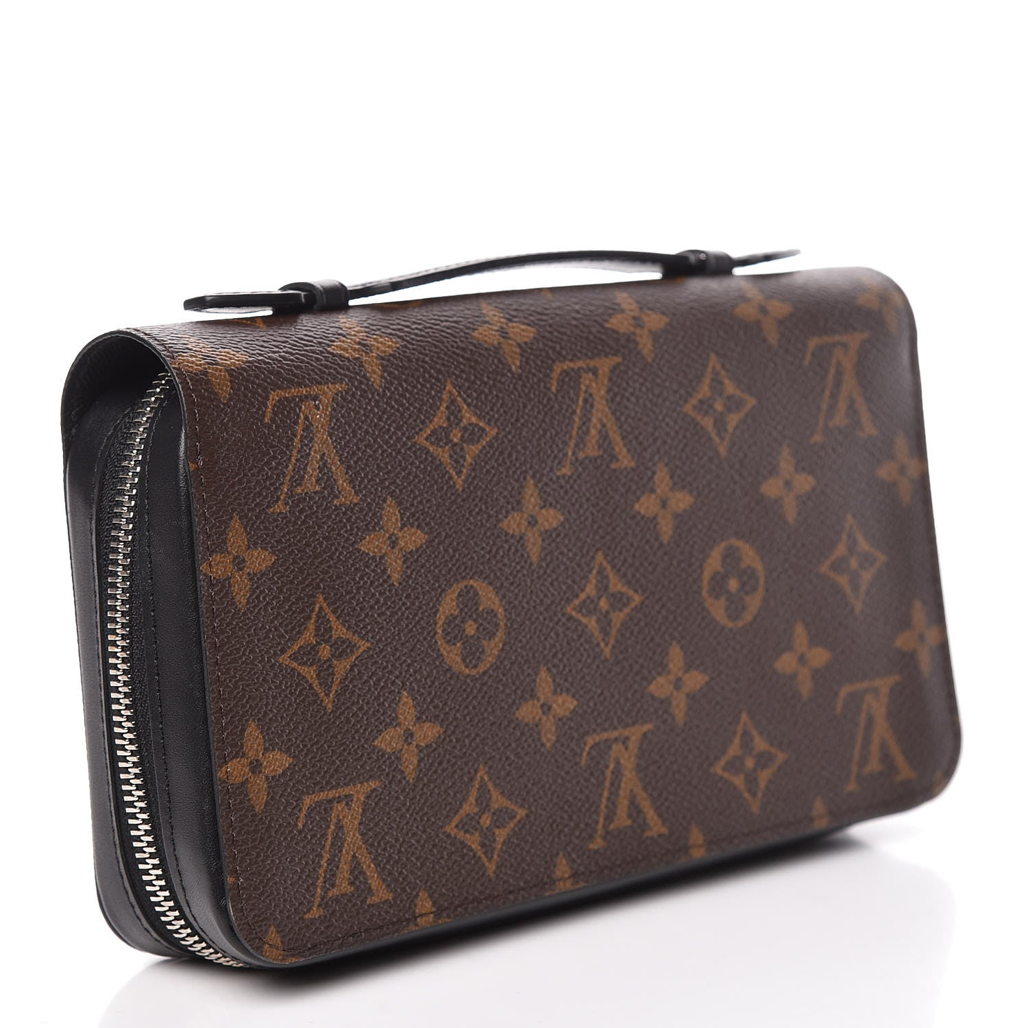 Louis Vuitton Monogram Macassar Zippy XL Wallet 3 of 8
