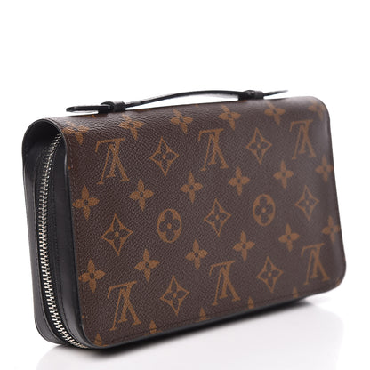 Louis Vuitton Monogram Macassar Zippy XL Wallet 3 of 8