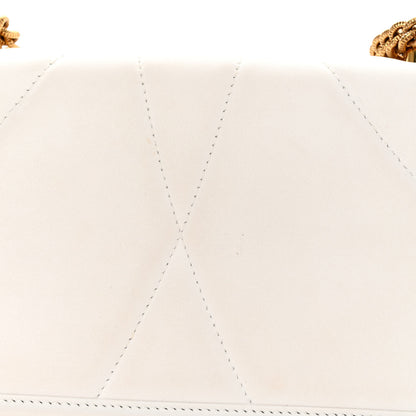 Dolce & Gabbana Calfskin Medium Devotion Crossbody Bag White 10 of 10