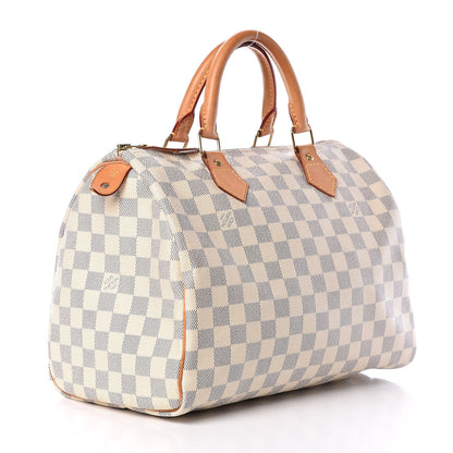 Louis Vuitton Damier Azur Speedy 30 3 of 14
